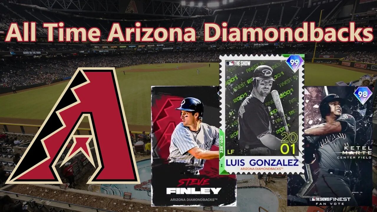 All Time Arizona Diamondbacks: MLB The Show 22 Diamond Dynasty