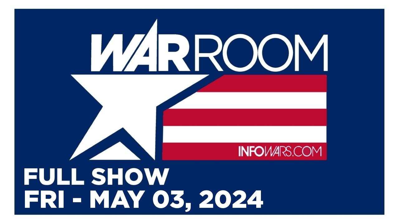 WAR ROOM [FULL] Friday 5/3/24 • Foreign Leaders Meet With Trump Instead of Biden!