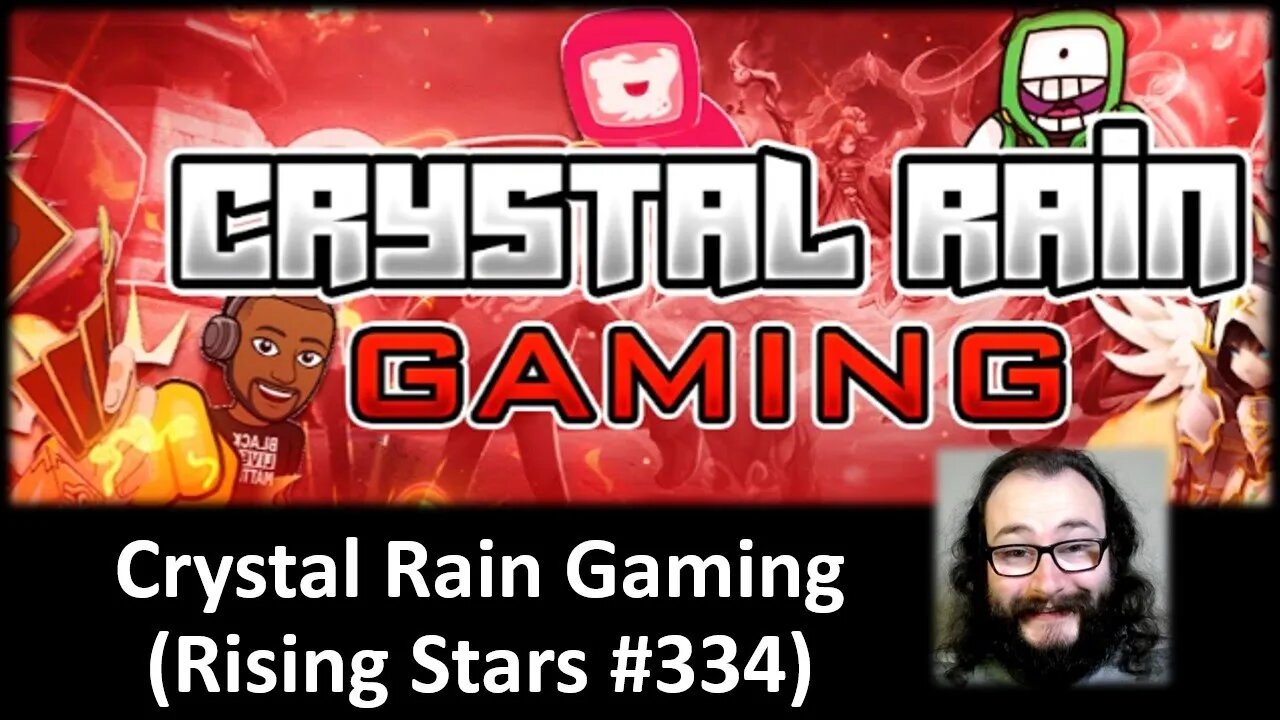 Crystal Rain Gaming (Rising Stars #334) [With Bloopers]