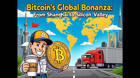 Bitcoin's Global Bonanza: From Shanghai to Silicon Valley 100k Here We Come!