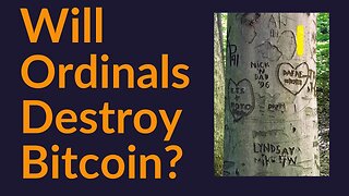 Will Ordinals and NFTs Destroy Bitcoin?