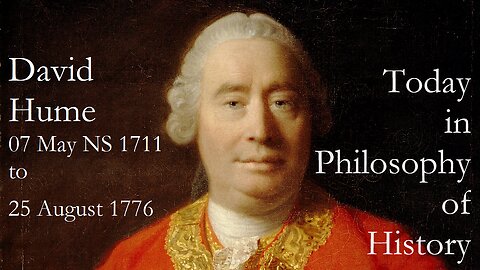 David Hume and a Deflationary Philosophy of History