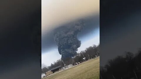 Video from a first responder of the controlled explosion in East Palestine Ohio.