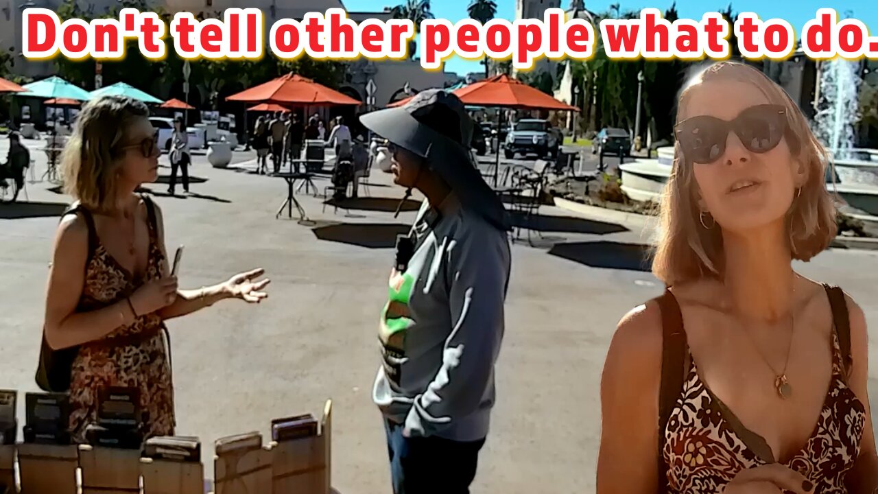 Don't tell other people what to do.