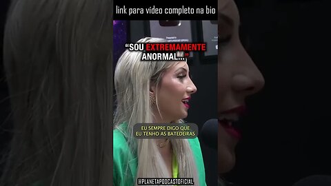 “NÃO É FÁCIL SER EU” com Chaline Grazik | Planeta Podcast (Sobrenatural) #shorts