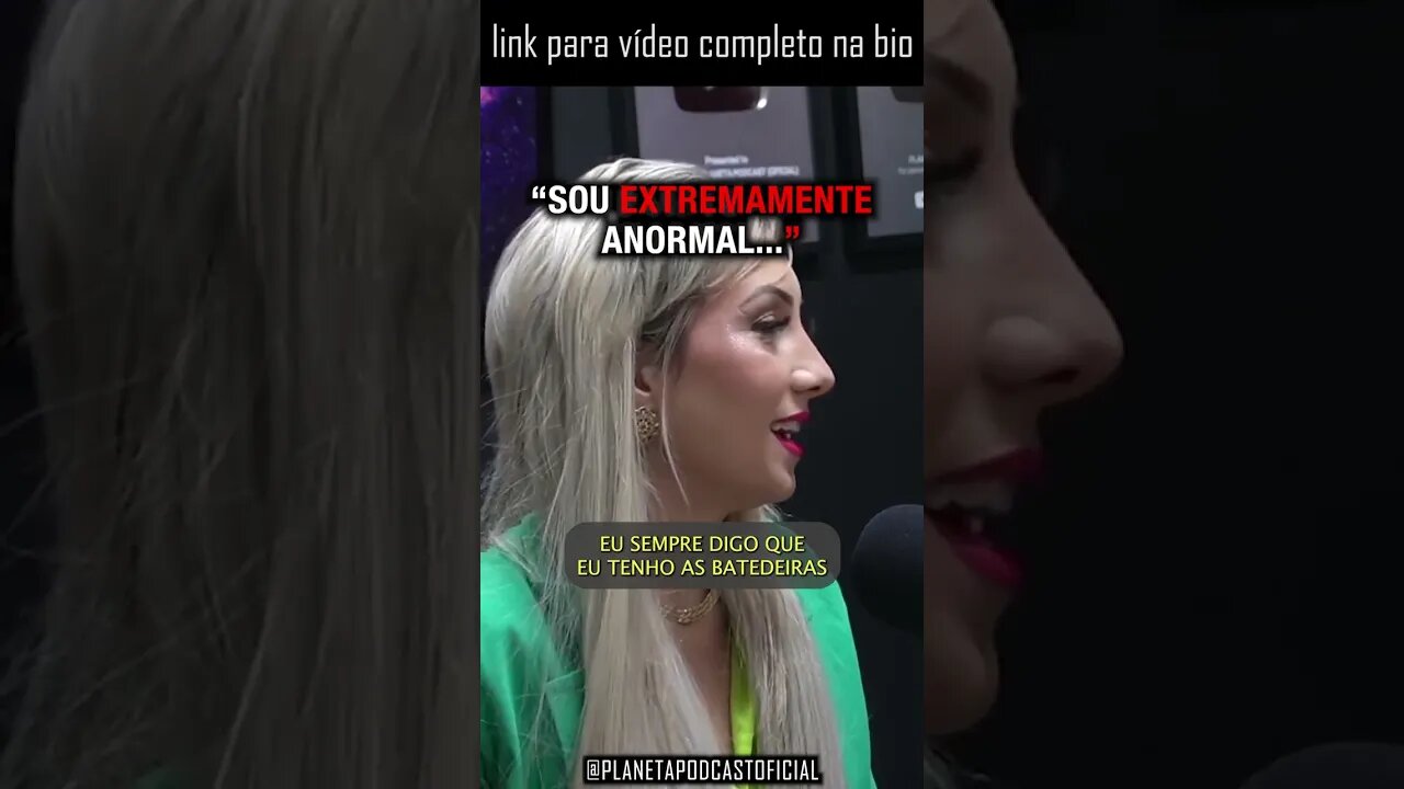 “NÃO É FÁCIL SER EU” com Chaline Grazik | Planeta Podcast (Sobrenatural) #shorts