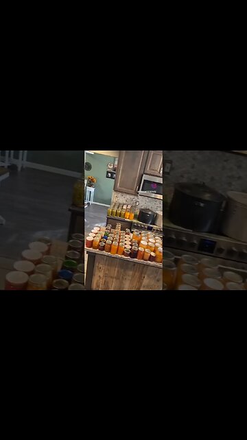 Marie's Impressive Canning Haul