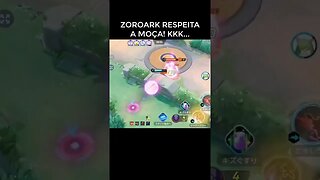 ZOROARK SARRANDO A KIRLIA 😲😲POKÉMON UNITE #shorts