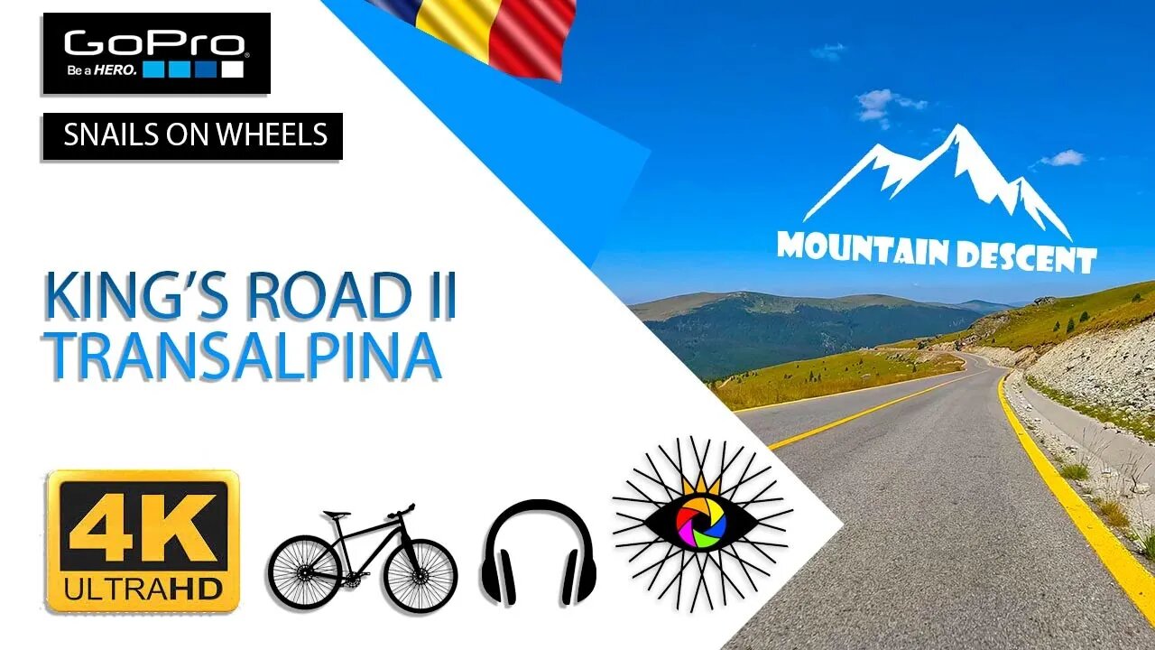 4k Virtual Tour at TRANSALPINA, Urdele Pass to Obarsia Lotrului | Techno mix | 🇷🇴