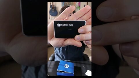 NIX #CaptureCard is made out of some sturdy metal #livestream #livestreaming