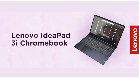 Lenovo IdeaPad 3i Chromebook, 15.6” FHD Display