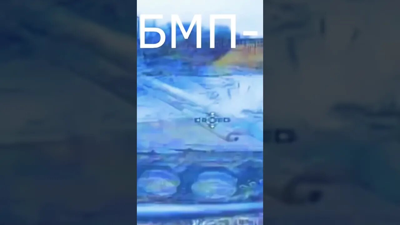 Watch a Ukrainian Kamikaze Drone spot a Russian Tank, then circle around and attack it