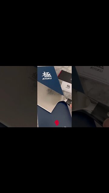 The ONLY Knife You'll Need in the Kitchen. A Very Hardcore One - Kyoku Cleaver #shorts