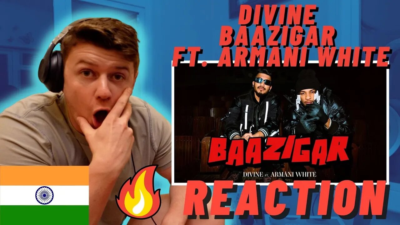 DIVINE - Baazigar feat. Armani White | IRISH REACTION