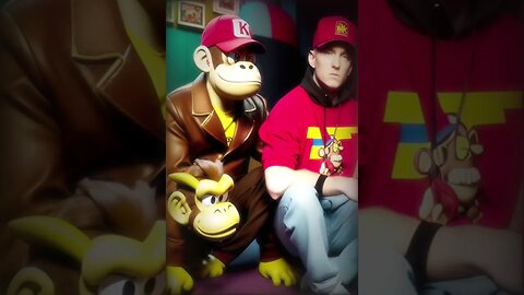 The Weekend - Donkey Kong Ft Eminem [A.I Music] #shorts #slimshady