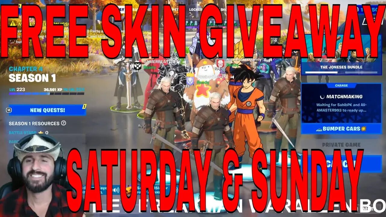 🔴 FREE SKIN GIVEAWAY FORTNITE LIVESTREAM - FASHION SHOW | FFA GUN GAME | AND MANY MORE MINI GAMES