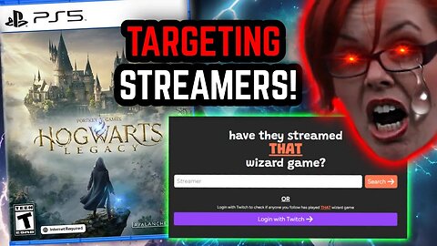 Hogwarts Legacy Streamers are being TARGETED by Twitter weirdos!