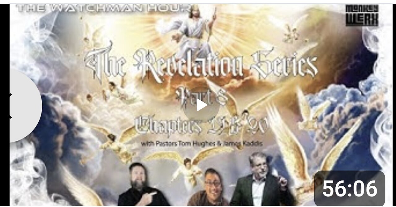 MONKEY WERX W/ REVELATION SERIES PART 8 CHAPTERS 19 & 20 W/ PASTORS JAMES KADDIS & TOM HUGHES