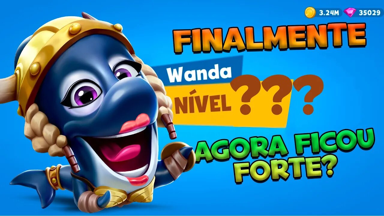 Wanda Finalmente EVOLUIU, qual será o nv que CHEGOU? Zooba