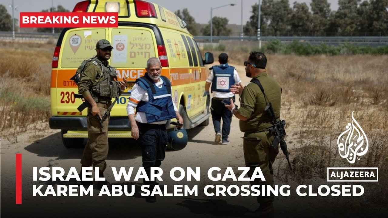 Karem Abu Salem crossing closed after rocket attack from Gaza: Israel's army