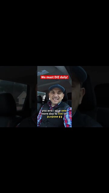 Why DYING to SELF daily is REQUIRED! #christianmotivation #christianmessages #christianshorts