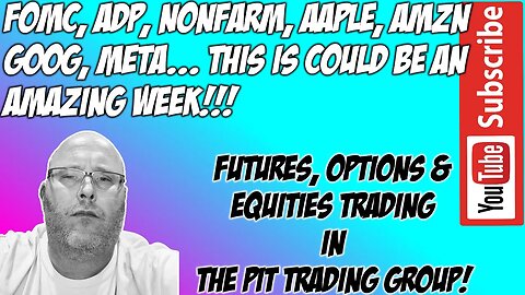 Sunday GLOBEX Open - ES E mini S&P500 NQ NASDAQ 100 Premarket Trade Plan - The Pit Futures Trading