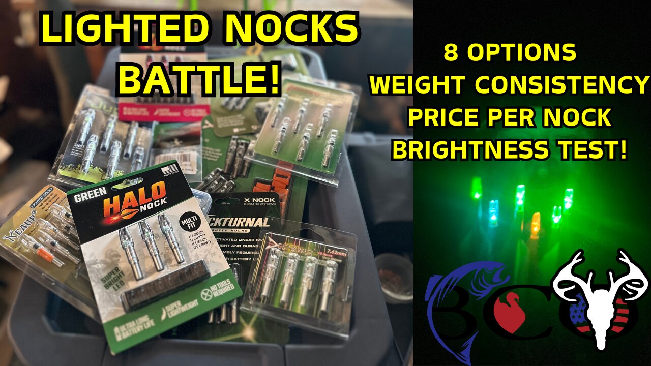 ULTIMATE AMAZON lighted nock battle! | WATCH BEFORE YOU BUY!