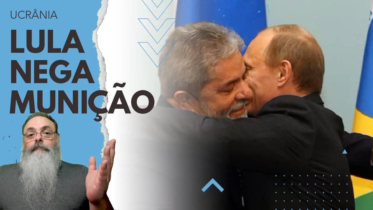 LULA se ALINHA com o ATRASO e o ERRO e NEGA envio de MUNIÇÃO para LEOPARD 1 para AJUDAR UCRÂNIA