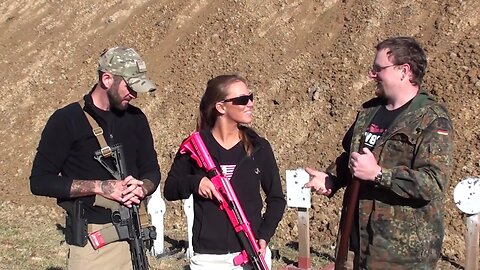 Special trip to Cory and Erika's Range Time