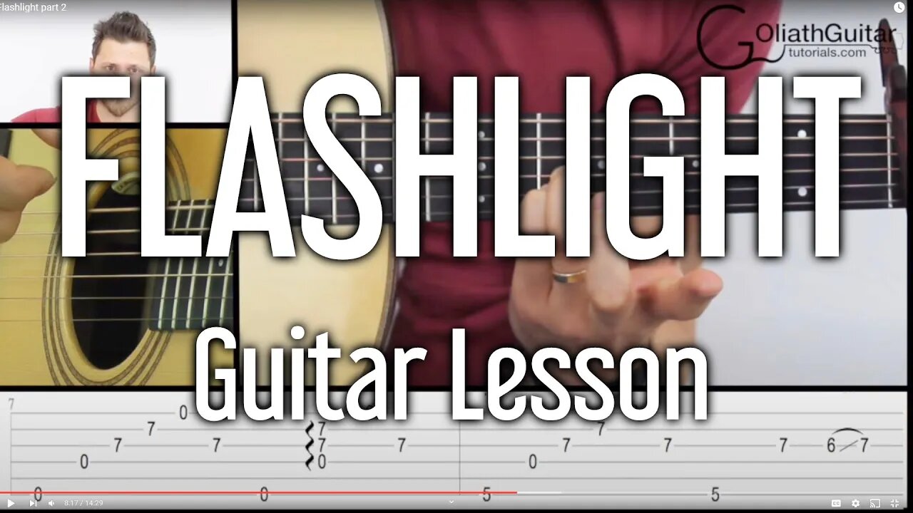 Flashlight - Jessie J (Guitar Lesson)