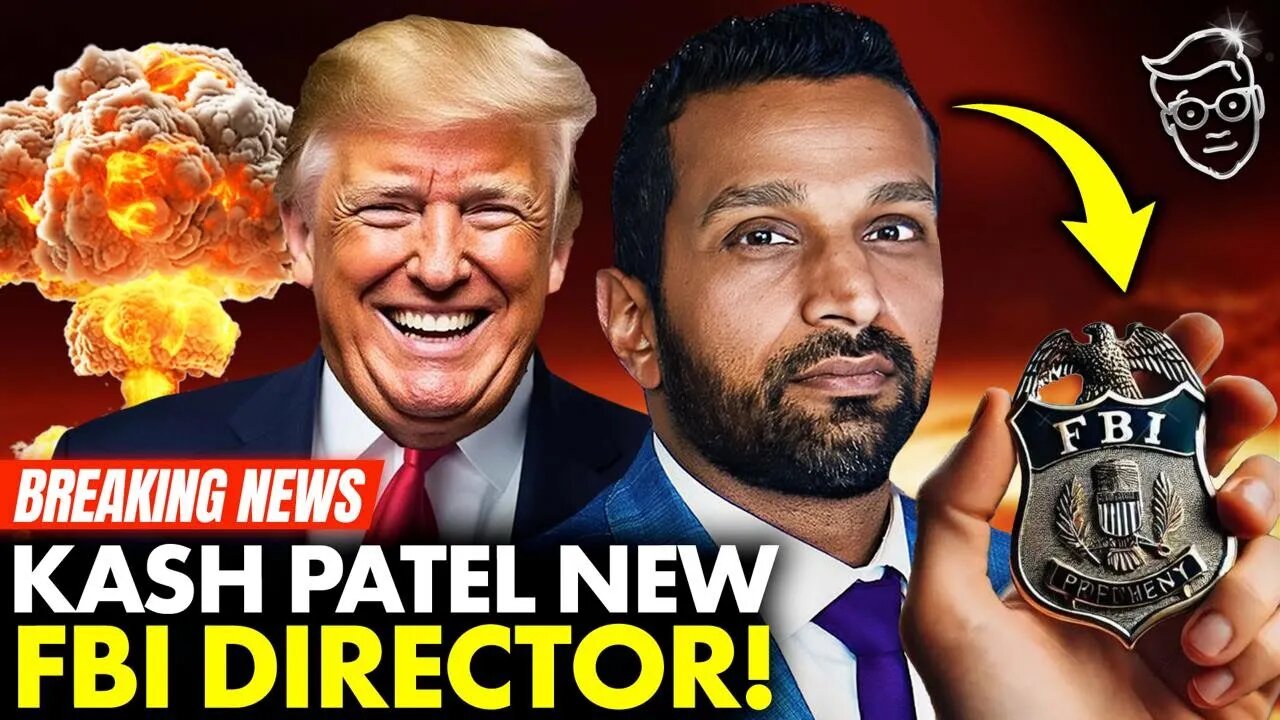 BOOM 🚨 Trump Appoints Kash Patel FBI Director! Deep State on Suicide Watch, PANIC