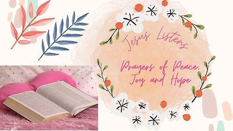 JESUS Listens Genesis 28 11 16 ; Romans 8 39