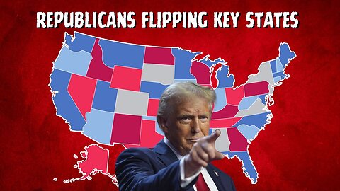 Blue States Turning Red: The Massive Shift Reshaping U.S. Politics