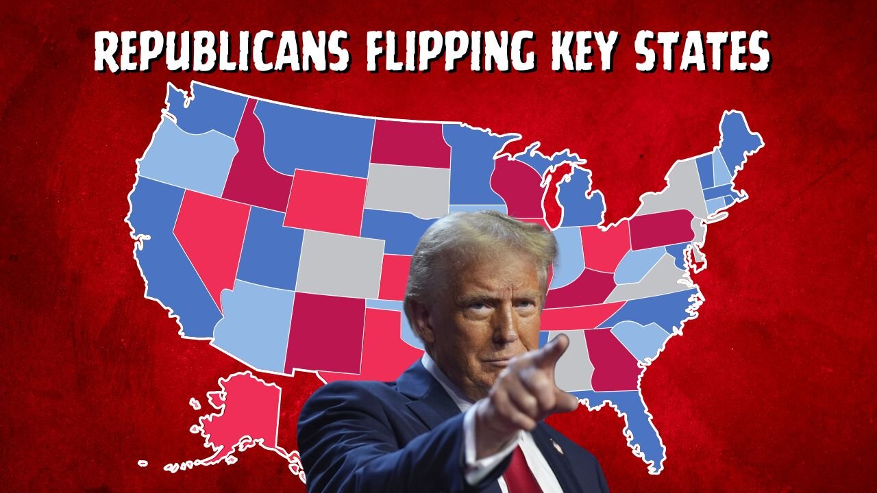 Blue States Turning Red: The Massive Shift Reshaping U.S. Politics