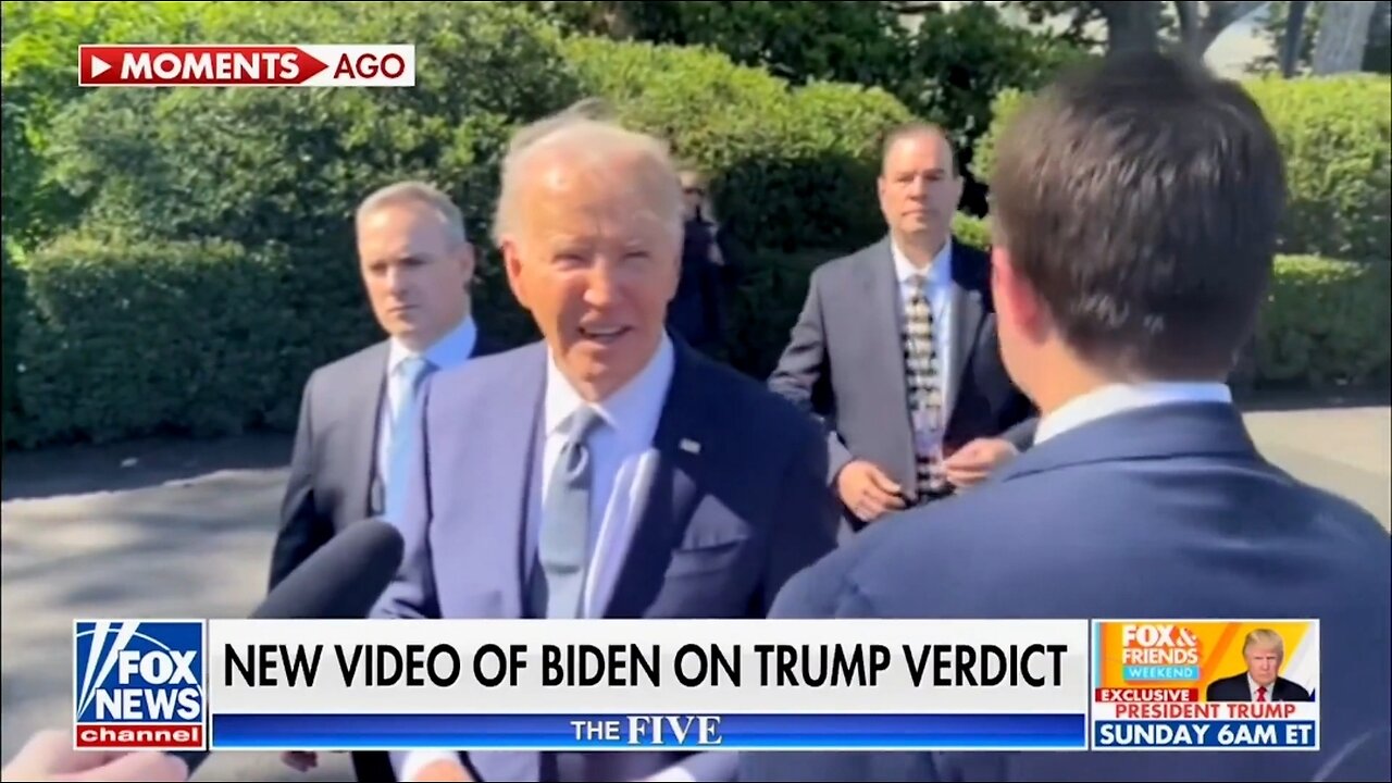 Biden's Not Worried About Being Convicted After He Leaves Office