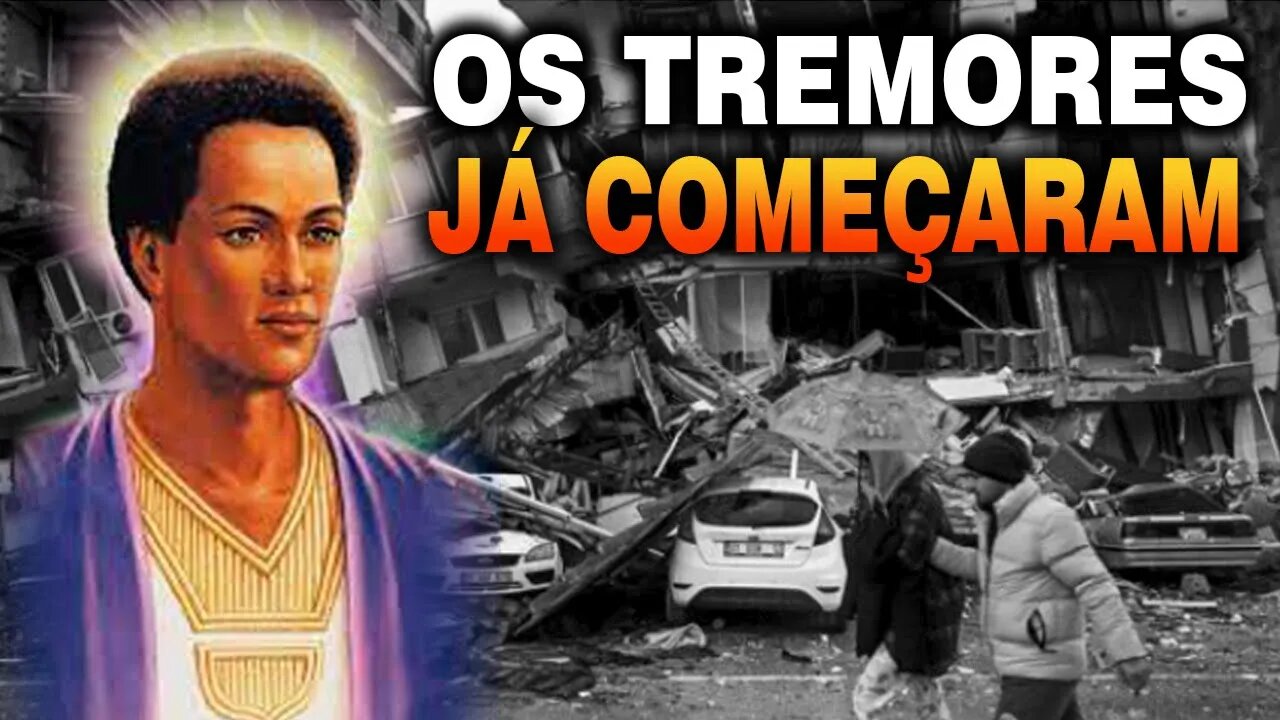 Os tremores já começaram, o momento é de expectativa, Pai Joaquim de Aruanda