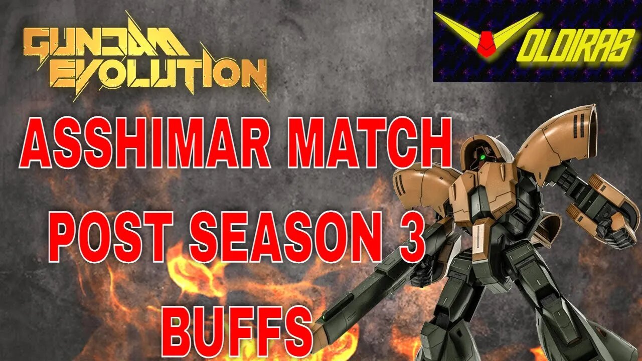 Gundam Evolution First Asshimar Match After Buffs