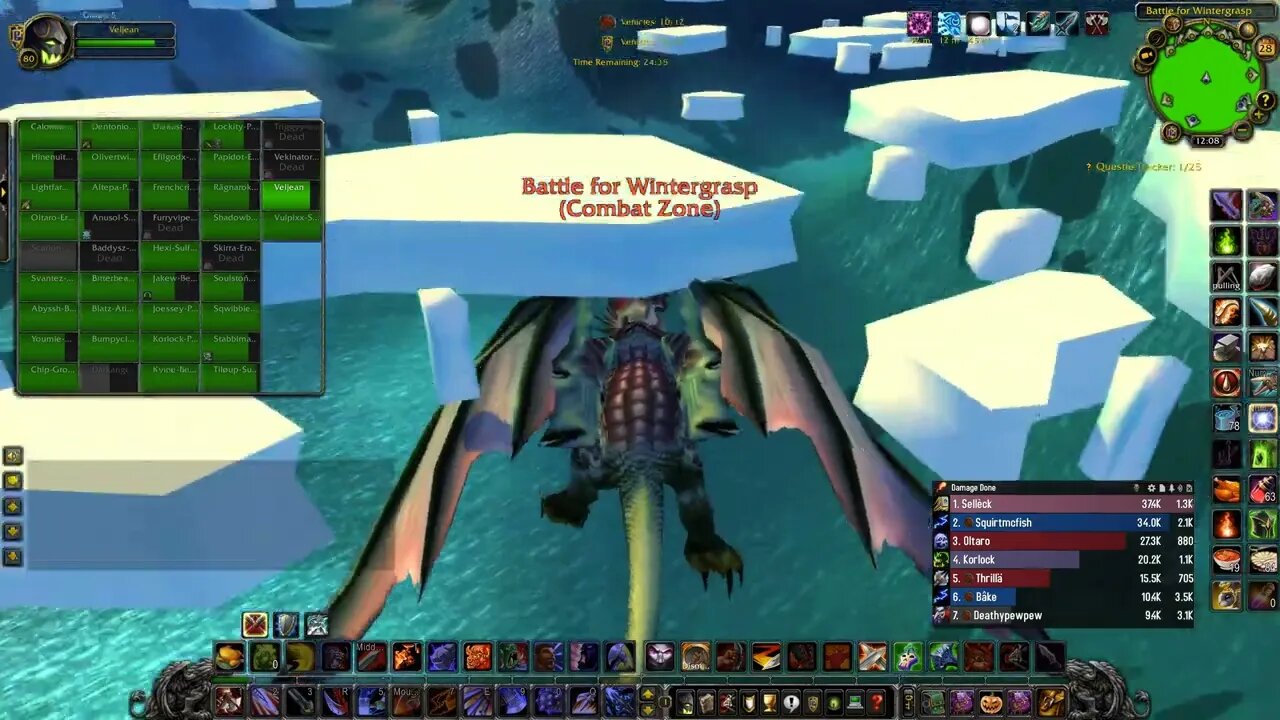 World of Warcraft Who Drained All The Wintergrasp Water ? Wrath of The Lich King Classic