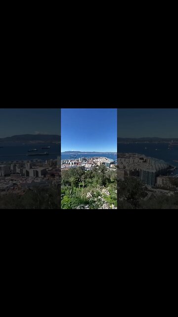 Looking Out from Gibraltar #shorts