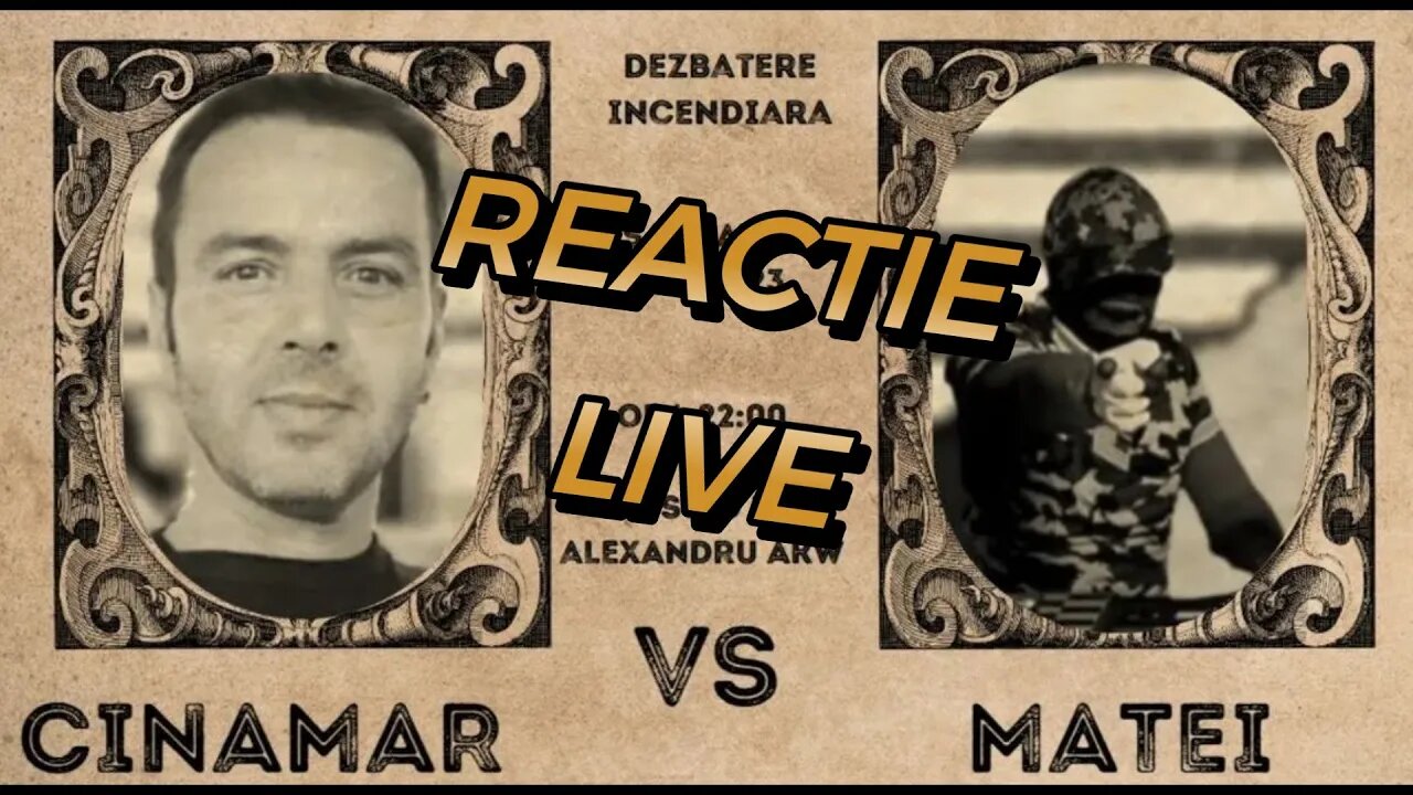 Reactie LIVE la Dezbaterea anului(Preluare @AlexandruAKWcompany )