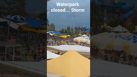 Sydney waterpark closed .. storm #shorts #travel #omg #shortsvideo #storm #views #fun #bad #matrix