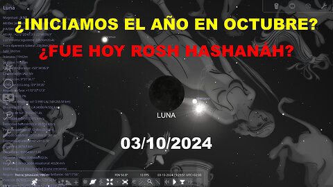 ¿Fue hoy Rosh haShanáh?