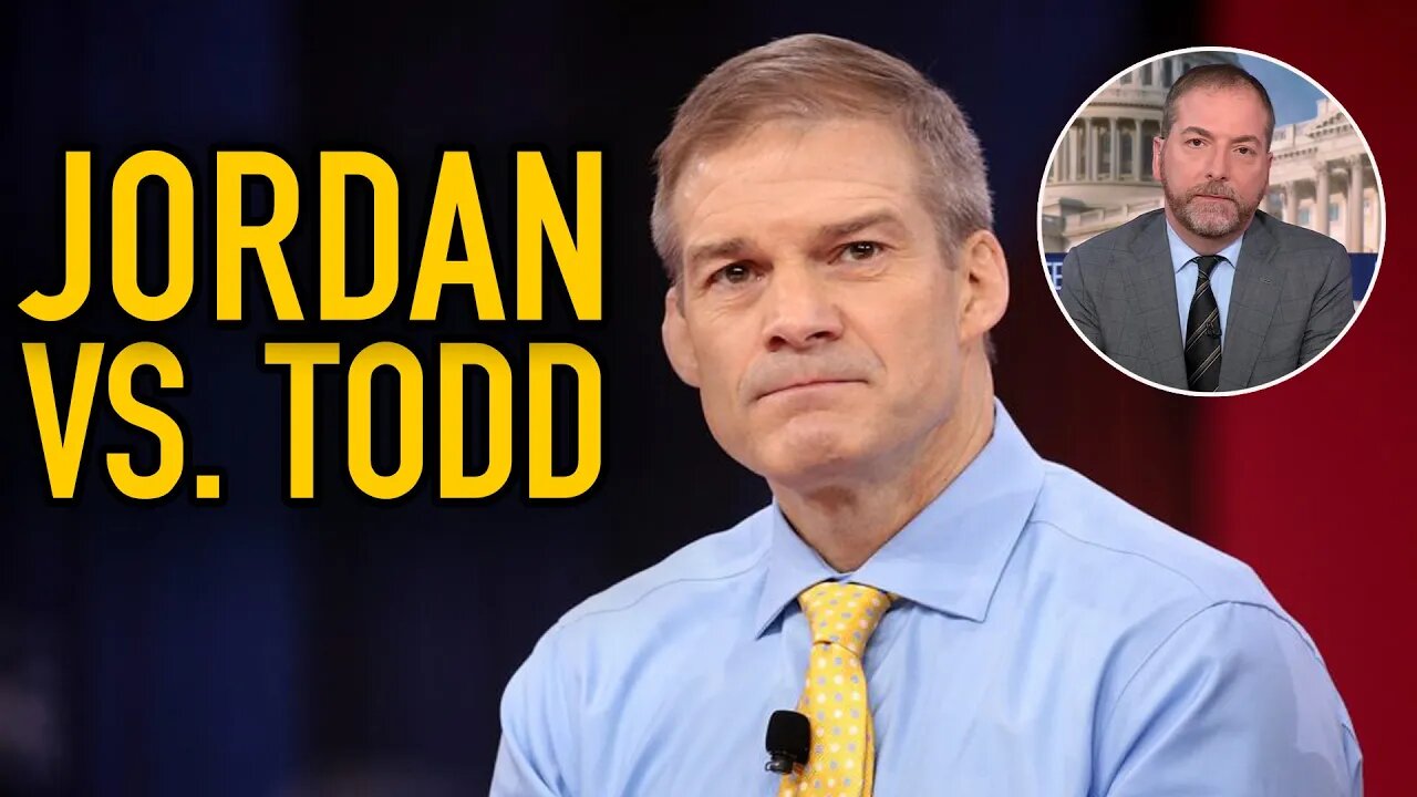 Jim Jordan vs. Chuck Todd on Trump vs. Biden Documents