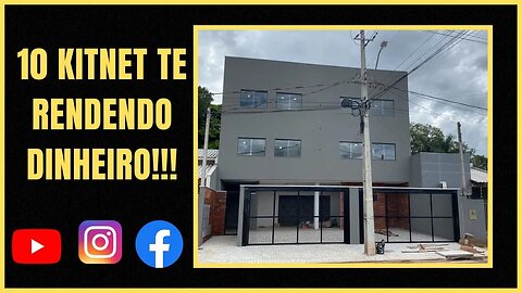 Imóvel com 10 KITNET no Jardim Saluar em Umuarama a venda e pode ser seu!!!