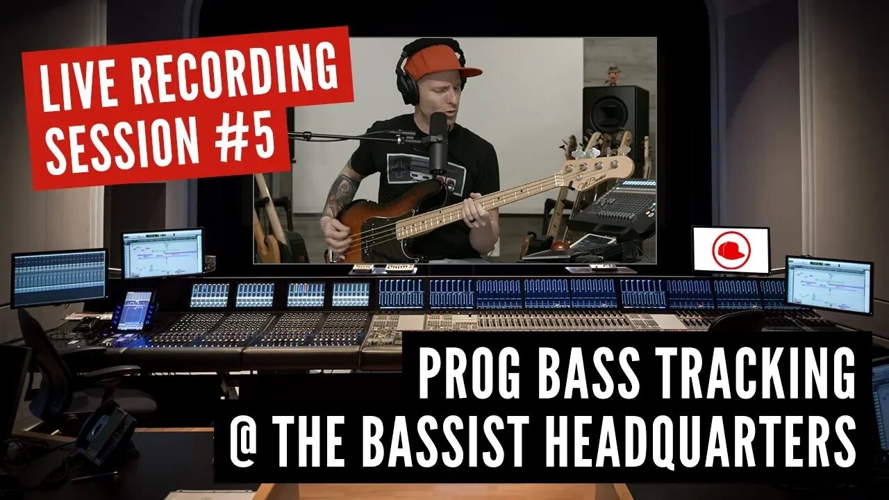 PROG BASS TRACKING - LIVE RECORDING SESSION #5