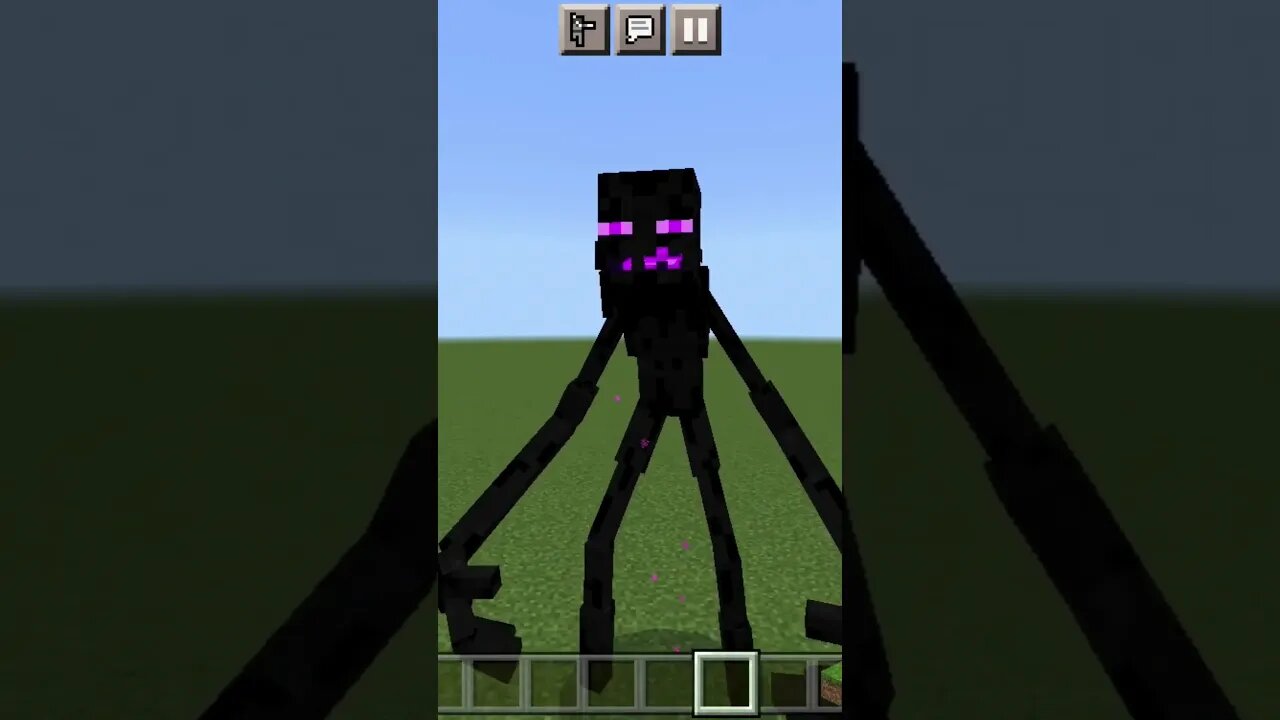 Mutant Enderman in Minecraft! #shorts