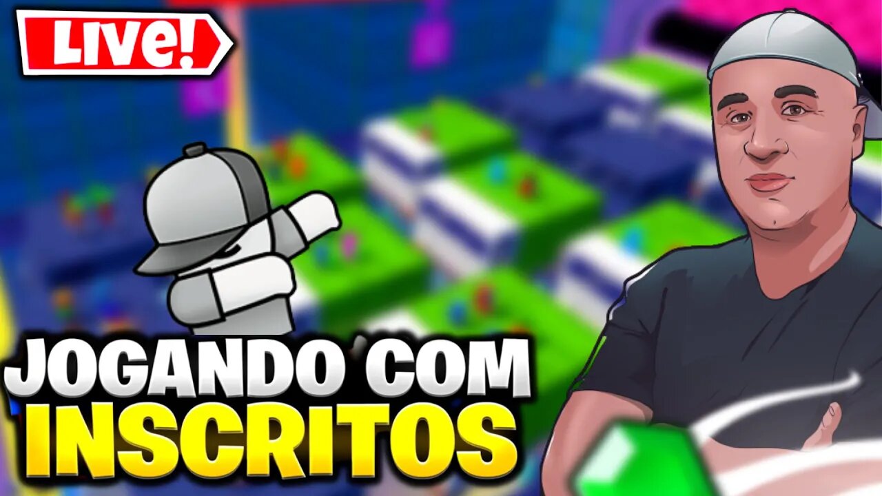 🔴 LIVE STUMBLE GUYS | NOVA ATUALIZAÇÃO 45.2 | BLOCK DASH AO VIVO #40k