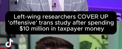 Left-Wing Researches Cover Up ‘Offensive’ Trans Study