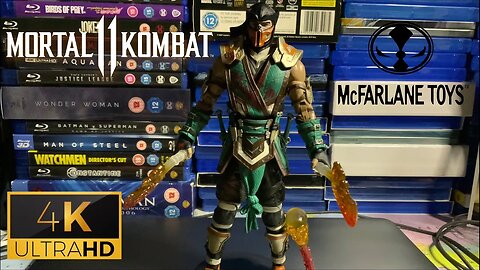 Mortal Kombat 11 Frozen Over Sub-Zero Action Figure Unboxing and Review