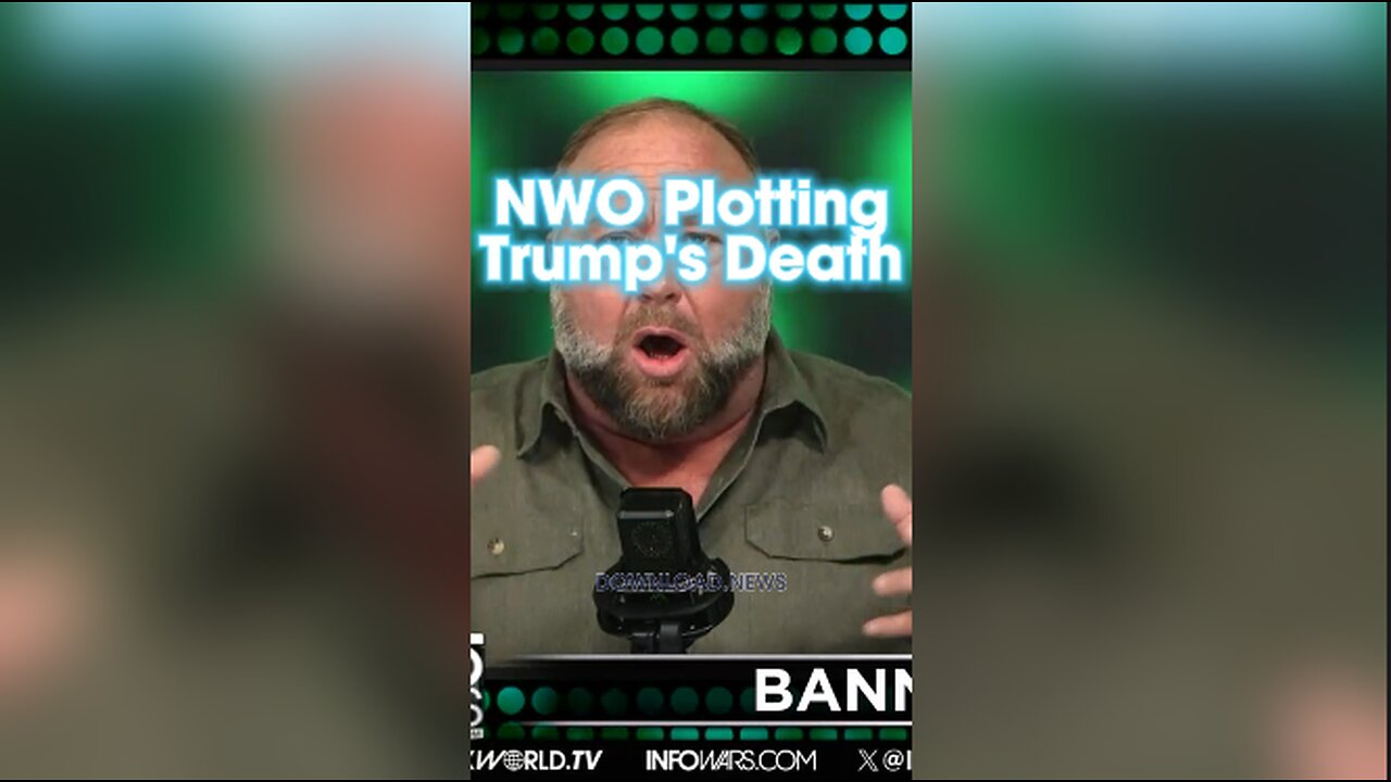 Alex Jones: Deep State Wants To Kill Trump - 5/7/24